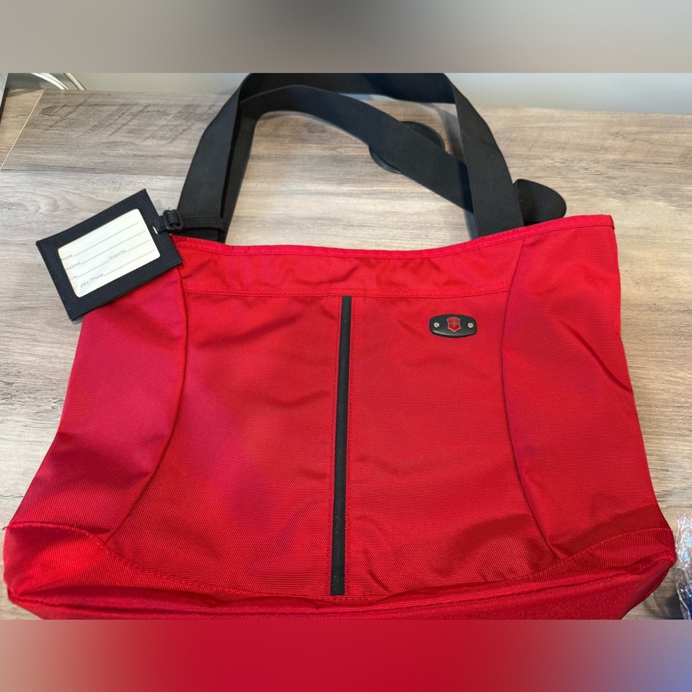 Victorinox Black Bag with Red Trim